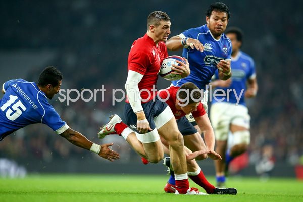 Jonny May England v Samoa Twickenham 2014