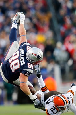 Matthew Mulligan New England Patriots #88 playoffs 2014