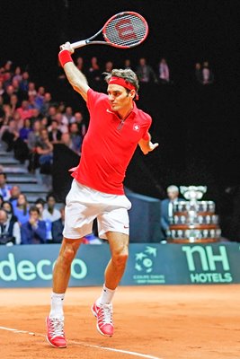 Roger Federer Switzerland Davis Cup 2014