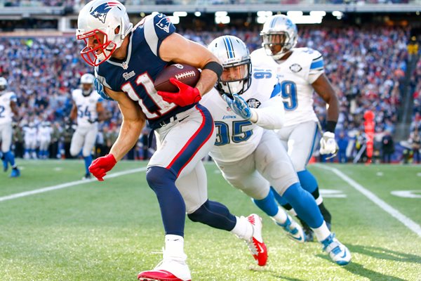 Julian Edelman Patriots v Lions 2014
