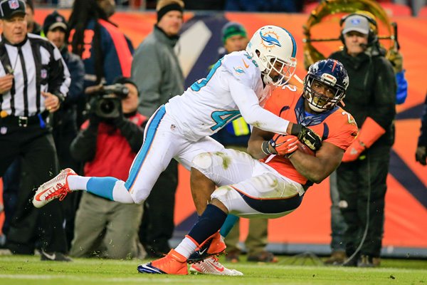 C.J Amderson Broncos v Dolphins 2014