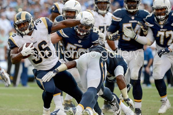 Benny Cunningham Rams v Chargers 2014