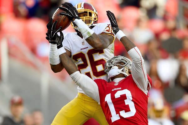 Bashaud Breeland Redskins v 49ers 2014