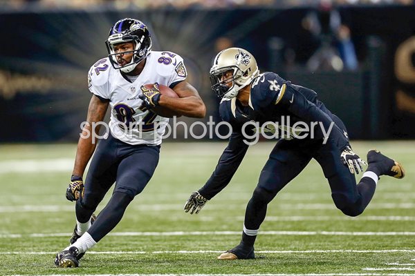 Torrey Smith Ravens v Saints 2014
