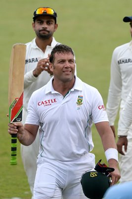 Jacques Kallis final test South Africa v India Durban 2013