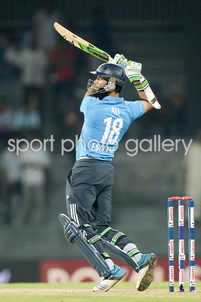 Moeen Ali England v Sri Lanka Colombo 2014