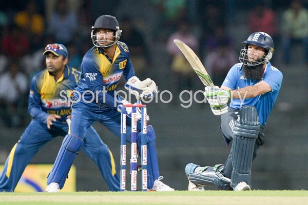 Moeen Ali England v Sri Lanka Colombo 2014