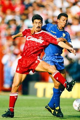 Ian Rush and Keith Curle