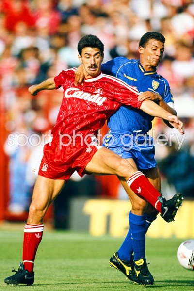 Ian Rush and Keith Curle