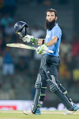 Moeen Ali England v Sri Lanka Colombo 2014