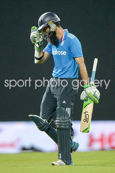 Moeen Ali England v Sri Lanka Colombo 2014