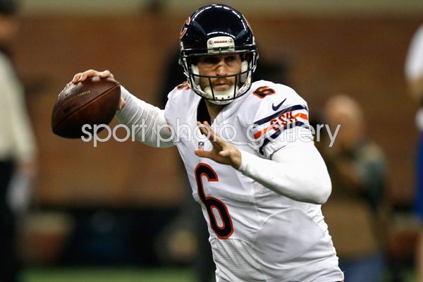 Jay Cutler Bears v Lions Ford Field 2014