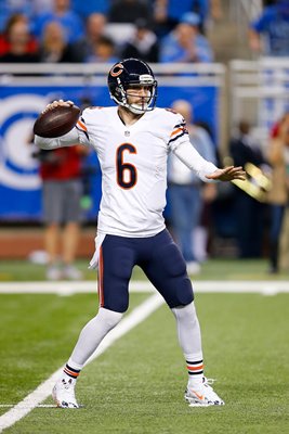 Jay Cutler Bears v Lions Ford Field 2014