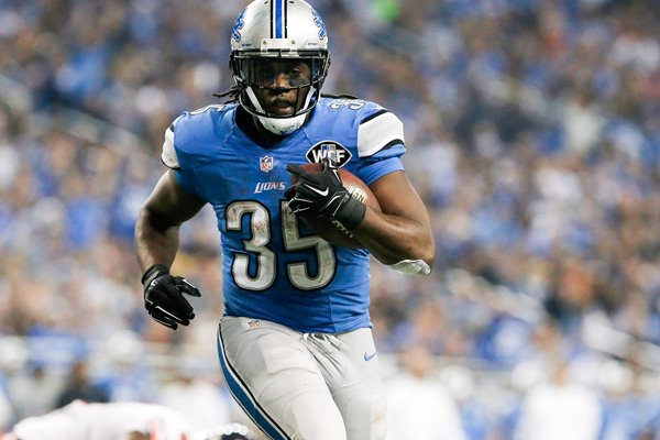 Joique Bell Lions v Bears Ford Field 2014