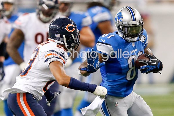 Calvin Johnson Lions v Bears Ford Field 2014