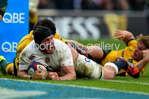 Ben Morgan England v Australia Twickenham 2014