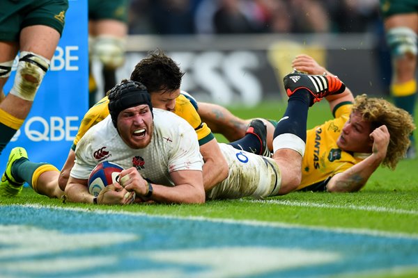 Ben Morgan England v Australia Twickenham 2014