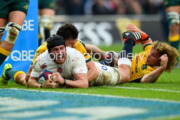 Ben Morgan England v Australia Twickenham 2014