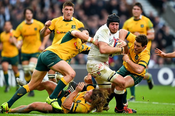 Ben Morgan England v Australia Twickenham 2014