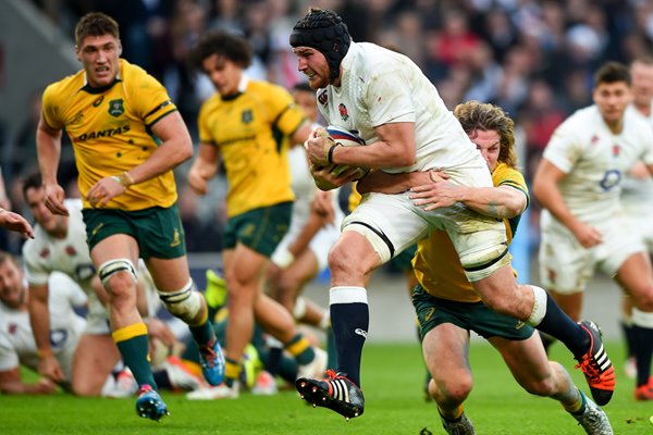 Ben Morgan England v Australia Twickenham 2014