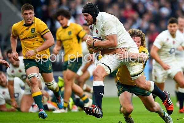Ben Morgan England v Australia Twickenham 2014