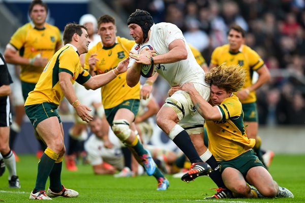 Ben Morgan England v Australia Twickenham 2014