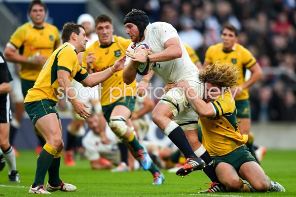 Ben Morgan England v Australia Twickenham 2014