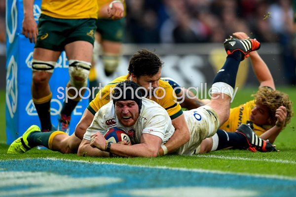 Ben Morgan England v Australia Twickenham 2014