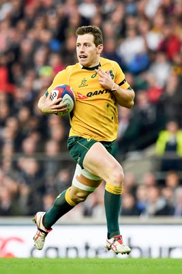 Bernard Foley Australia v England Twickenham 2014