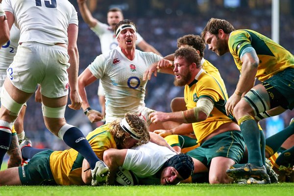 Ben Morgan England v Australia Twickenham 2014