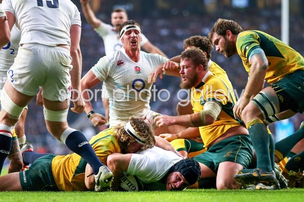 Ben Morgan England v Australia Twickenham 2014