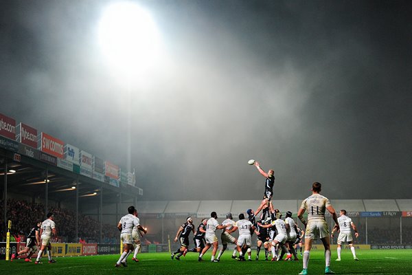 Exeter Chiefs v Saracens Sandy Park 2014