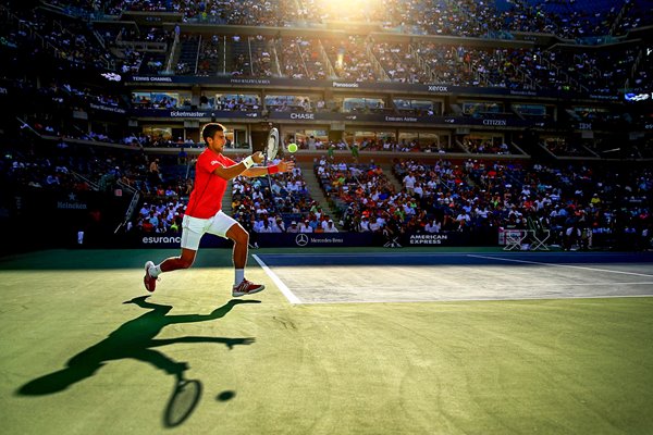  Novak Djokovic forehand - World Press Photo 2014