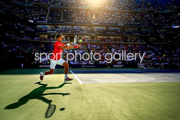  Novak Djokovic forehand - World Press Photo 2014