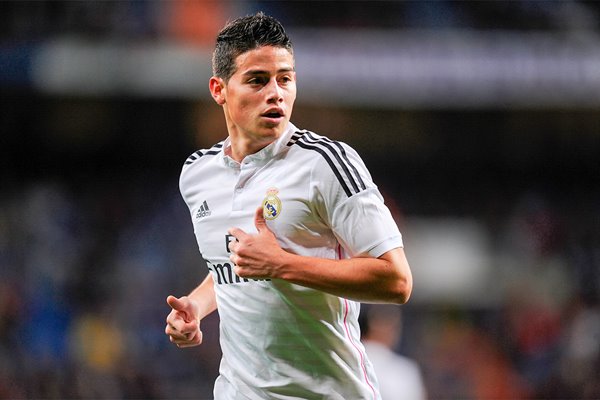 James Rodriguez Real Madrid CF