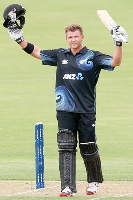 Corey Anderson scores fastest ODI century Queenstown 2014