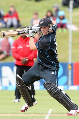 Corey Anderson scores fastest ODI century Queenstown 2014