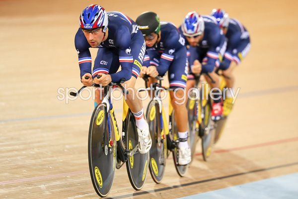 Julien Duval Mens Team Pursuit London 2014