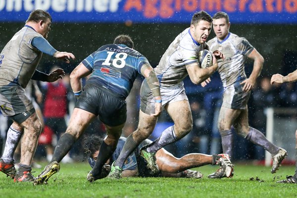 Sam Burgess Bath Rugby v Montpellier 2014