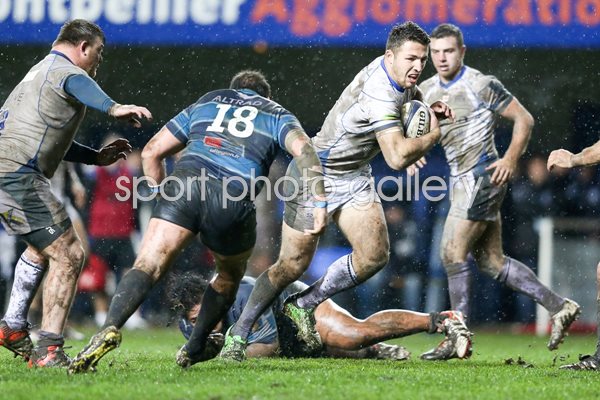 Sam Burgess Bath Rugby v Montpellier 2014
