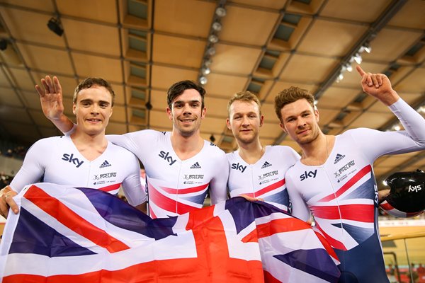 Mens Pursuit Team GB UCI World Cup London 2014