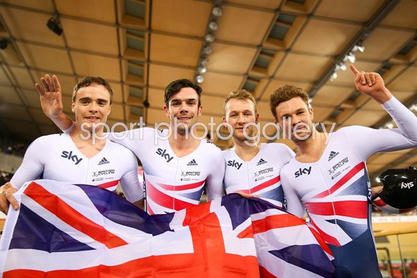 Mens Pursuit Team GB UCI World Cup London 2014