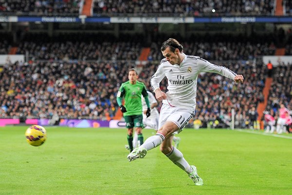 Gareth Bale Real Madrid Bernabeu 2014