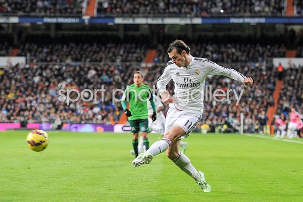 Gareth Bale Real Madrid Bernabeu 2014