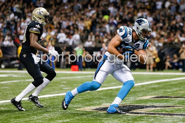 Greg Olsen Panthers v Saints Superdome 2014
