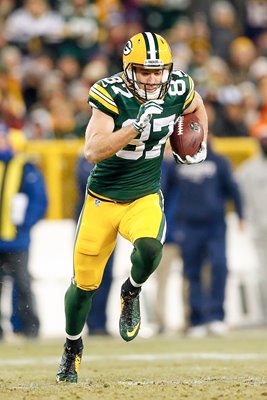 Jordy Nelson Green Bay Packers runs with the ball