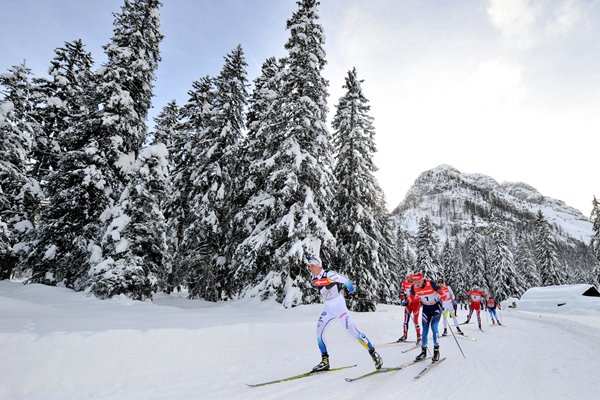  Calle Halfvarsson Sweden leads Men's 10km Pursuit