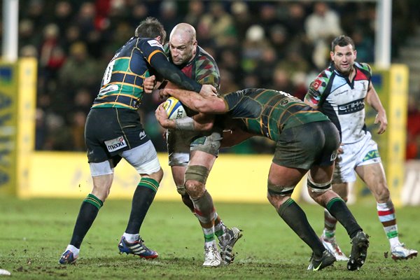 George Robson Northampton Saints v Harlequins