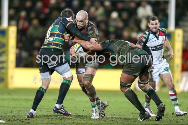 George Robson Northampton Saints v Harlequins