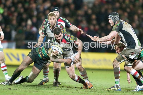 Karl Dickson Northampton Saints v Harlequins